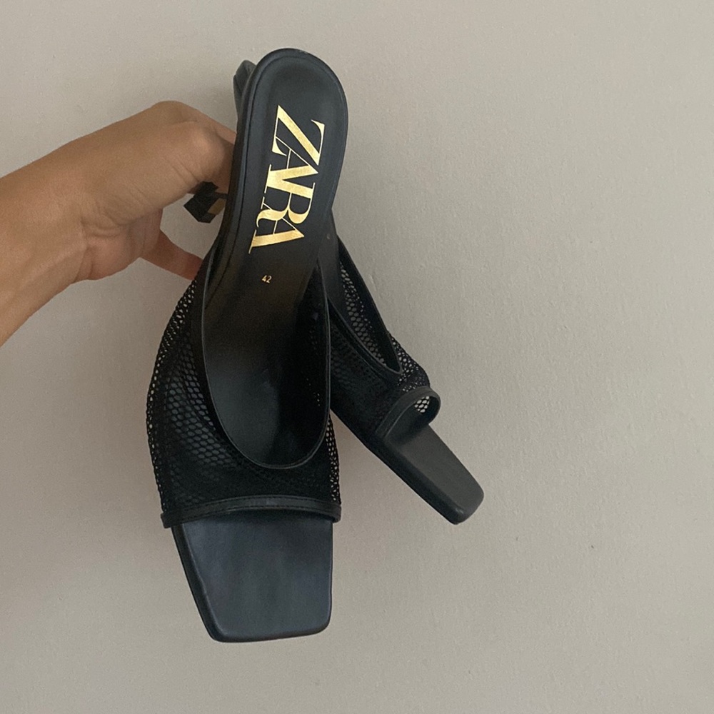 Brand New Mesh Mule from Zara!!